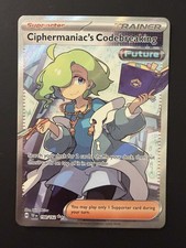 Ciphermaniac's Codebreaking 198/162 SV05: Temporal Forces Holo on eBay