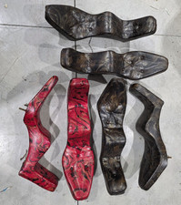 Nuevo de Lote Antiguo Harley Davidson King and Queen Chopper Seat Sportster Ironhead XL XLH XLCH