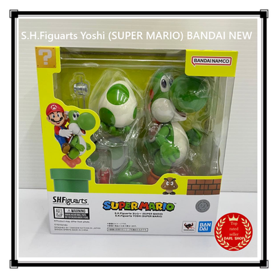 S.H.Figuarts Yoshi (SUPER MARIO) BANDAI NEW Boxed from Japan New