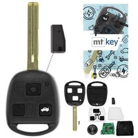Funk SchlüSsel 434MHZ FüR Lexus ES GS IS RX SC 300 400 450 470 TOY40 4C 3 Tasten