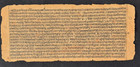 VINTAGE INTRESTING VEDIC SANSKRIT/HINDI HANDWRITTEN MANUSCRIPT LEAF. INTRESTING