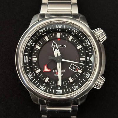 Citizen Promaster GMT Eco-Drive WR200 Quartz Black Watch