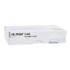 Ivoclar Vivadent 648225 IPS E.Max CAD CEREC InLab Blocks LT B32 Bl2 3/Pk