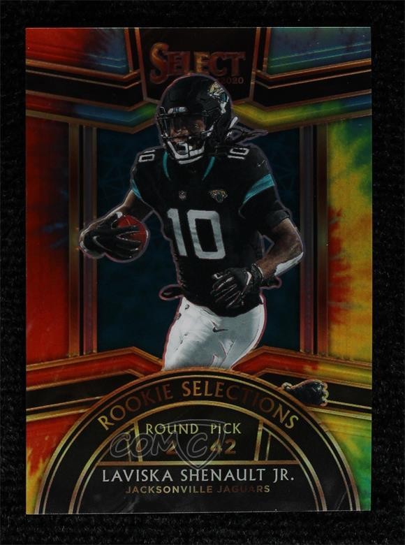 2020 Select Rookie Selections Tie-Dye Prizm 20/25 Laviska Shenault Jr RC 0d44