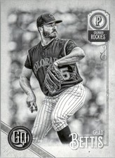 2018 Topps Gypsy Queen Black and White #160 Chad Bettis ROCKIES 49/50 - NM-MT
