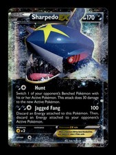 Sharpedo EX XY - Primal Clash #91 (2015) Ultra Rare Holo HP Pokemon