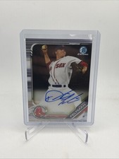 2019 Bowman Chrome Durbin Feltman Prospect Auto Autograph #CPA-DF Red Sox