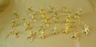 Vintage Marx Fort Apache Rin Tin Tin 60MM Skinny Indians X 26 In Yellow
