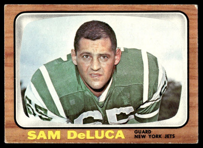 1966 Topps Sam DeLuca New York Jets #91