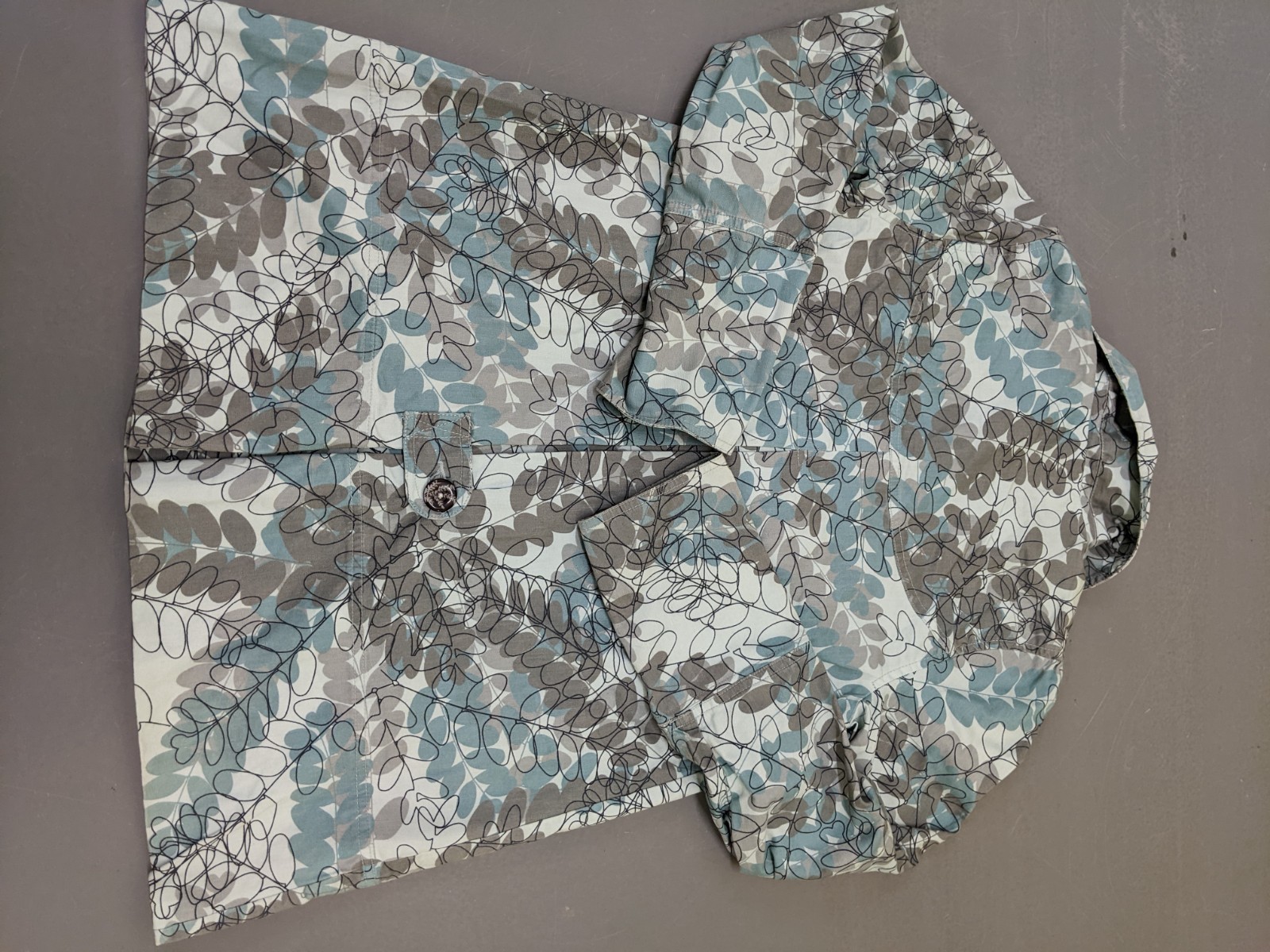 White Stuff Women Abstract Pattern Button Jacket … - image 4