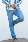 Blue Delta Bespoke Denim - Men's Performance Jeans - 34x26 — photo 3