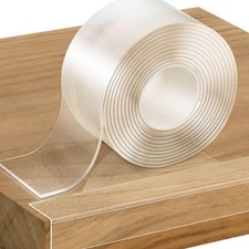 Baby Proofing Edge Protector-16.4ft Clear Soft Baby Corner Guards -Corner Pro...