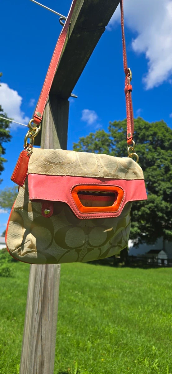 Coach Orange Bags & Handbags for Women for sale | eBay