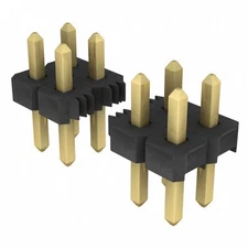 1pc Samtec Inc. TLW-136-06-G-DCONN HEADER VERT 72POS 2.54MM
