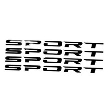 4Pcs Square Wheel Rim Decal Stripe Reflective Wheel Decals Stickers PET Black