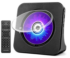 ROADOM Portable CD Player with Bluetooth, Hi-Fi Speakers FM Radio Bluetoo...