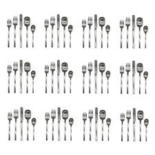 Mikasa Zena 18/8 Stainless Steel 60pc. Flatware Set (Service for Twelve)