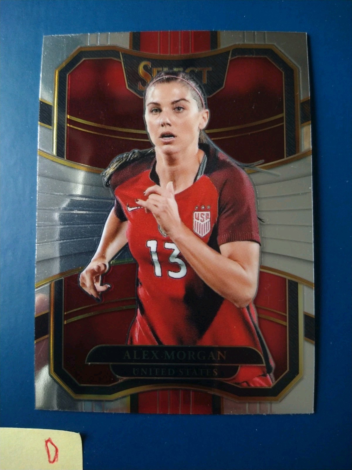 2017-18 Panini Select Alex Morgan #13 USA