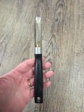 Vintage Ekco Peeler Corer Stainless Steel USA MCM Kitchen Black Handle