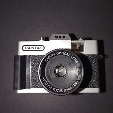 Capital MX-II 35mm Film Camera With 50mm f/6 Lens Original Box