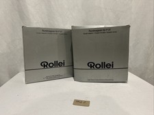 Rollei P37 80 Circular Magazine Slide Projector Carousel In Original Box Pair