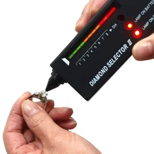 Diamond Selector II Tester & Moissanite Tester Gemstone Jewelry Tool Set w/cases