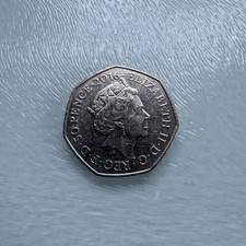 2016 Team GB Olympic Swimming 50p Fifty Pence Piece Coin Circulated