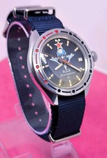 Vintage Vostok Komandirskie Paratrooper Mechanical Watch Soviet USSR 2414 VDV