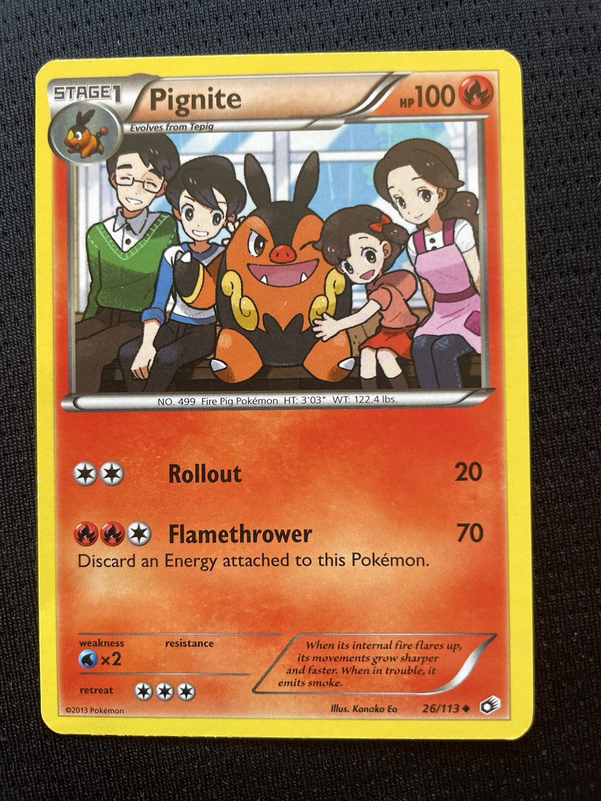 Pignite 26/113 Legendary Treasures Regular LP Condition