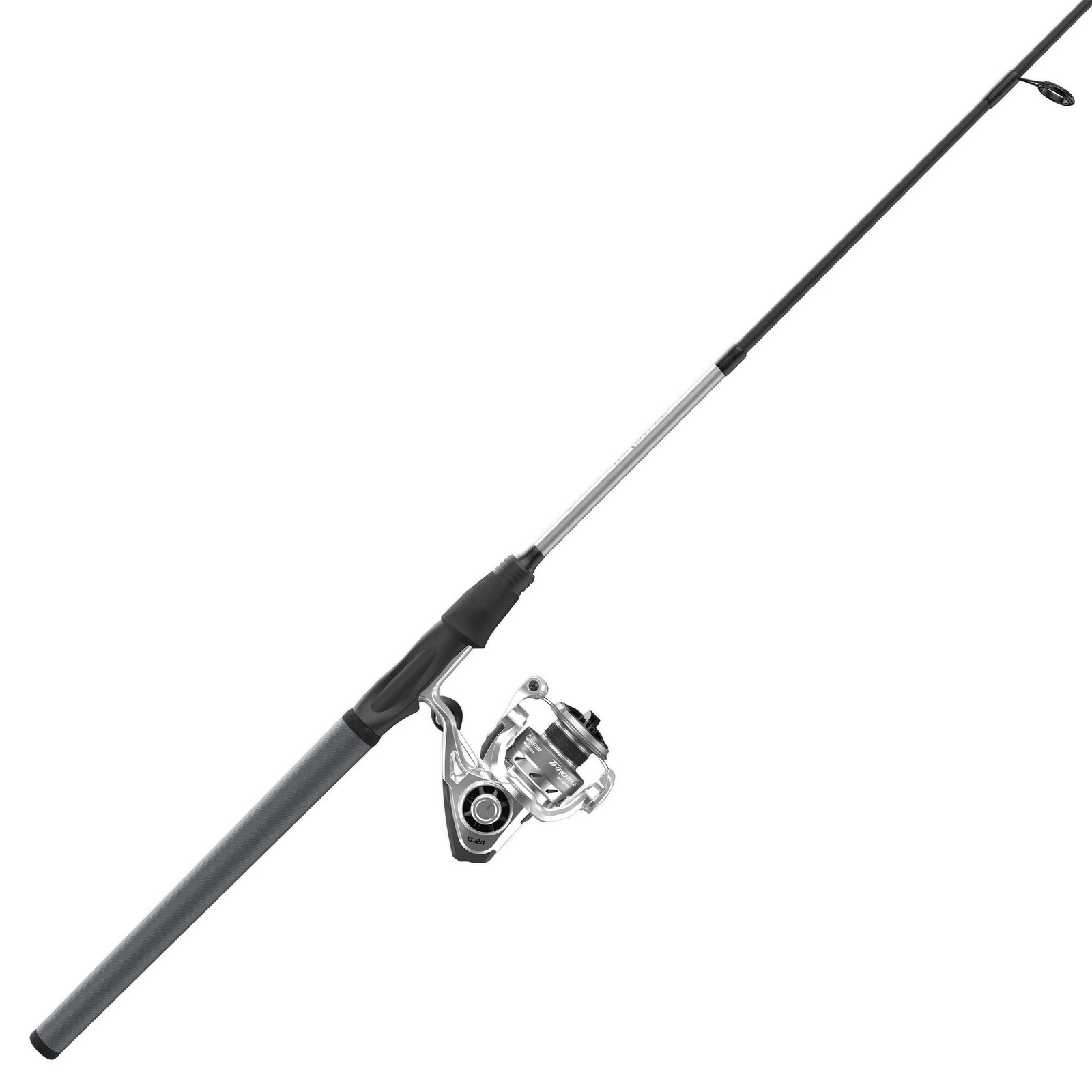 Throttle Spinning Reel and Fishing Rod Combo, 7-Foot 1-Piece