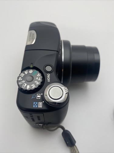Canon PowerShot SX100 IS 8MP fotocamera digitale PC1256 nero testato e funzionante - Foto 7 di 16