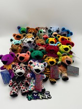 Grateful Dead Dancing Bears Beanie Plush Lot of 29 Tagged Collectible