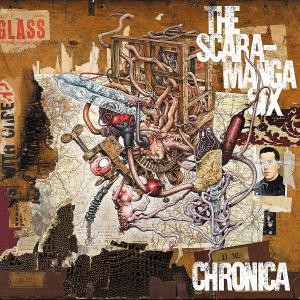 Scaramanga Six Chronica double LP vinyl Europe Wrath 2017 2LP in gatefold sleeve