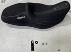OS&D Advanblack "SIK Baggers" Purple Stitching Seat For '09-'23 Harley Touring