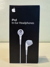 Apple iPod In-Ear Headphones M9394G/C - New And Sealed In Original Box-2007/2008