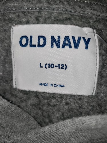 Old Navy Kids Bart Simpson Basketball Gray Hoodie Large Front Pocket - Picture 3 of 4