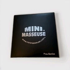 Mini Masseuse Pro Series Massager Hands-Free Complete Pads USB AC Adapter Works