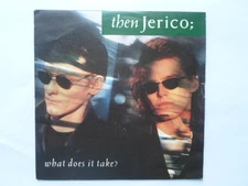 Then Jerico What Does It Take 7" London LON223 EX/EX 1989 picture sleeve