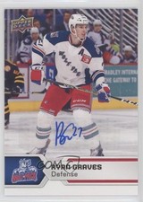 2017-18 Upper Deck AHL Auto Ryan Graves #18 Auto 08i7