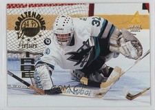 1994-95 Pinnacle Goaltending Greats Arturs Irbe #GT9 1o1v