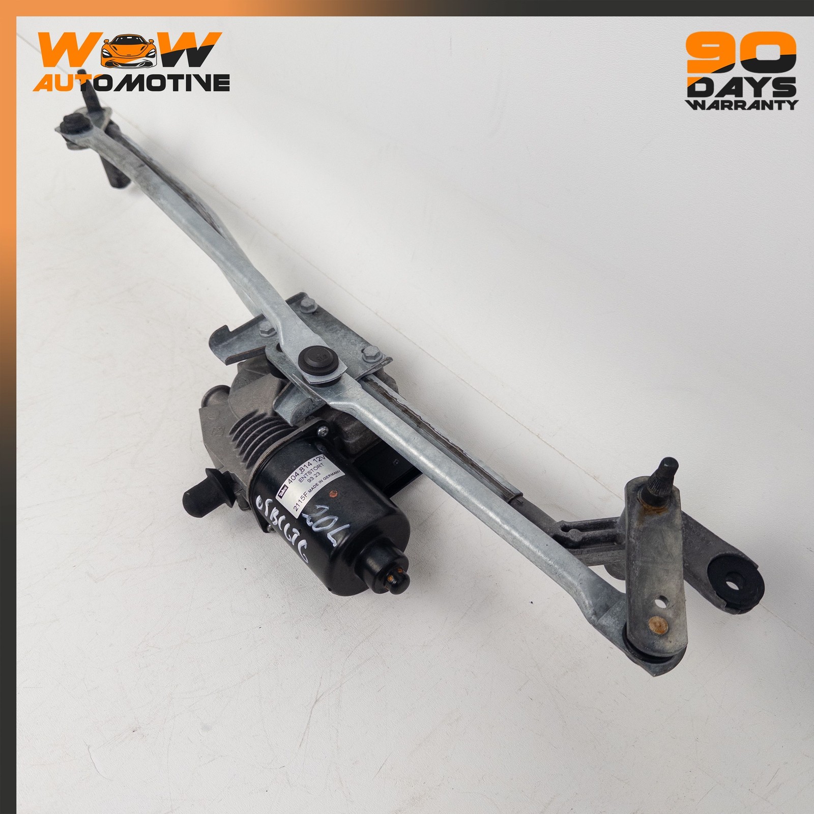 04-11 BENTLEY CONTINENTAL GT GTC FRONT WINDSHIELD WIPER MOTOR LINKAGE OEM