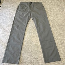 J.Crew Flex Slim Fit Pants Mens 31x30 Grey Tech Stretch Chino AA712 NEW