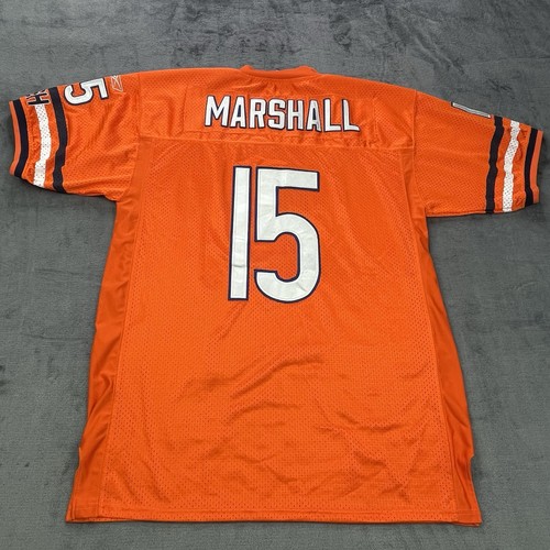 Reebok Authentic NFL Jersey Chicago Bears Brandon Marshall #15 Mens Size 54 Sewn - Picture 8 of 11