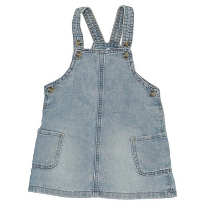 H&M, Jeanskleid, Größe: 80, Blau, Baumwolle/Polyester, Denim, Mädchen #F6G