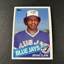1985 Topps #489 - Bryan Clark - Toronto Blue Jays