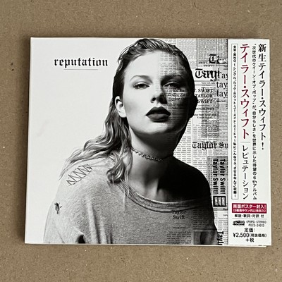 TAYLOR SWIFT - Reputation -Japan CD OBI,INSERT, Mini Poster 2017  POCS-24013