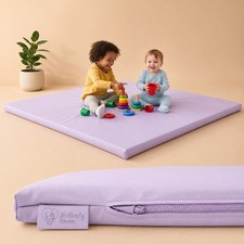NWT Motherly Haven Baby Play Mat Replacement Cover 50x50 Waterproof Washable