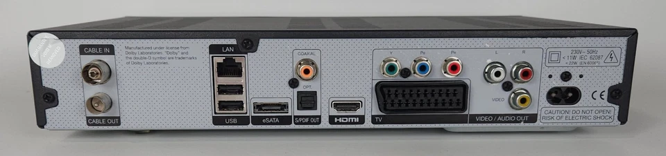 TechniSat Digit ISIO C HDTV Twin Kabelreceiver PVR Aufnahmefunktion via USB - Bild 2 von 2