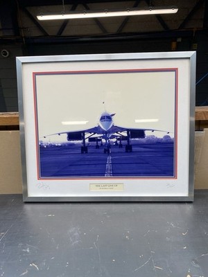Concorde The Last Line Up 24th October 2003 Limited Edition Print 281/975 50x38