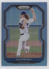 2021 Panini Prizm Tier III Carolina Blue Prizm Dustin May #205 11ur